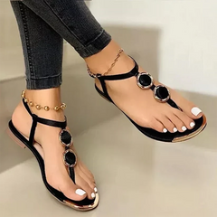 Naima® | Bequeme Sandalen in Schwarz