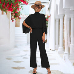 Vilhemina - Modischer Jumpsuit in Schwarz