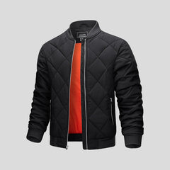 Engelhard® | Gepolsterte Bomberjacke in Schwarz