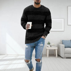 Carlo - Bequemer Pullover in Schwarz