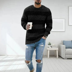 Clinton - Klassischer Herren Strickpullover in Schwarz