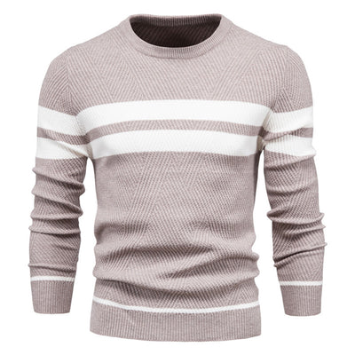 Primus - Strickpullover - Gestreiftes Akzentdesign