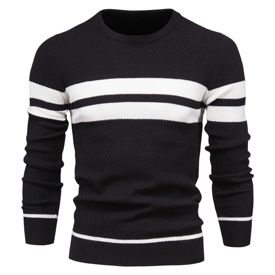 Primus - Strickpullover - Gestreiftes Akzentdesign