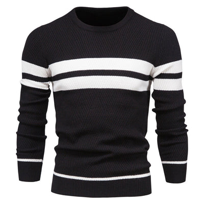 Primus - Strickpullover - Gestreiftes Akzentdesign