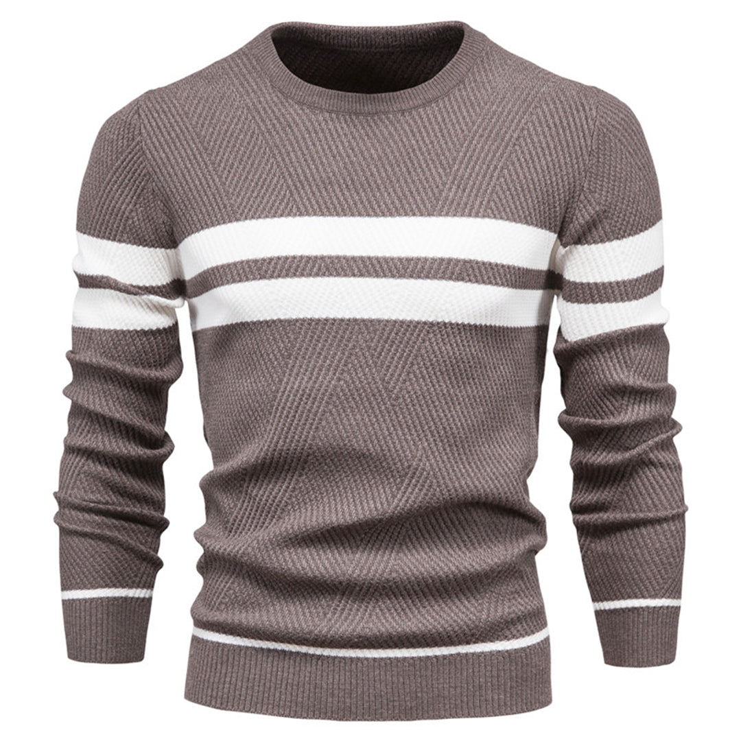 Primus - Strickpullover - Gestreiftes Akzentdesign