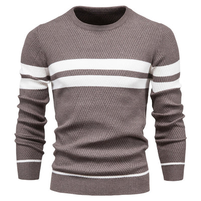 Primus - Strickpullover - Gestreiftes Akzentdesign