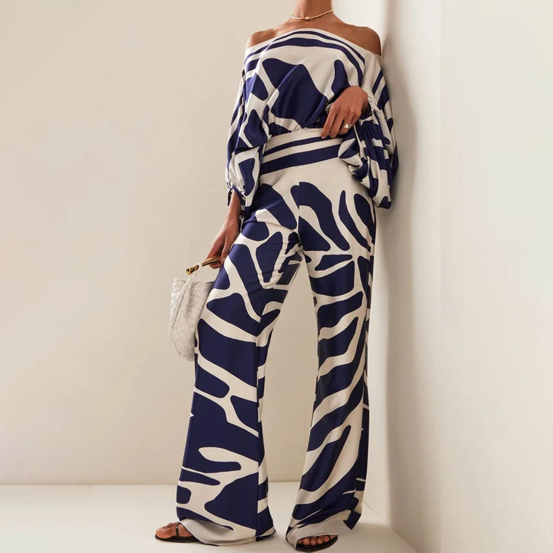 Venetia - Bedrucktes zweiteiliges Damen-Set
