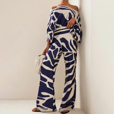 Venetia - Bedrucktes zweiteiliges Damen-Set