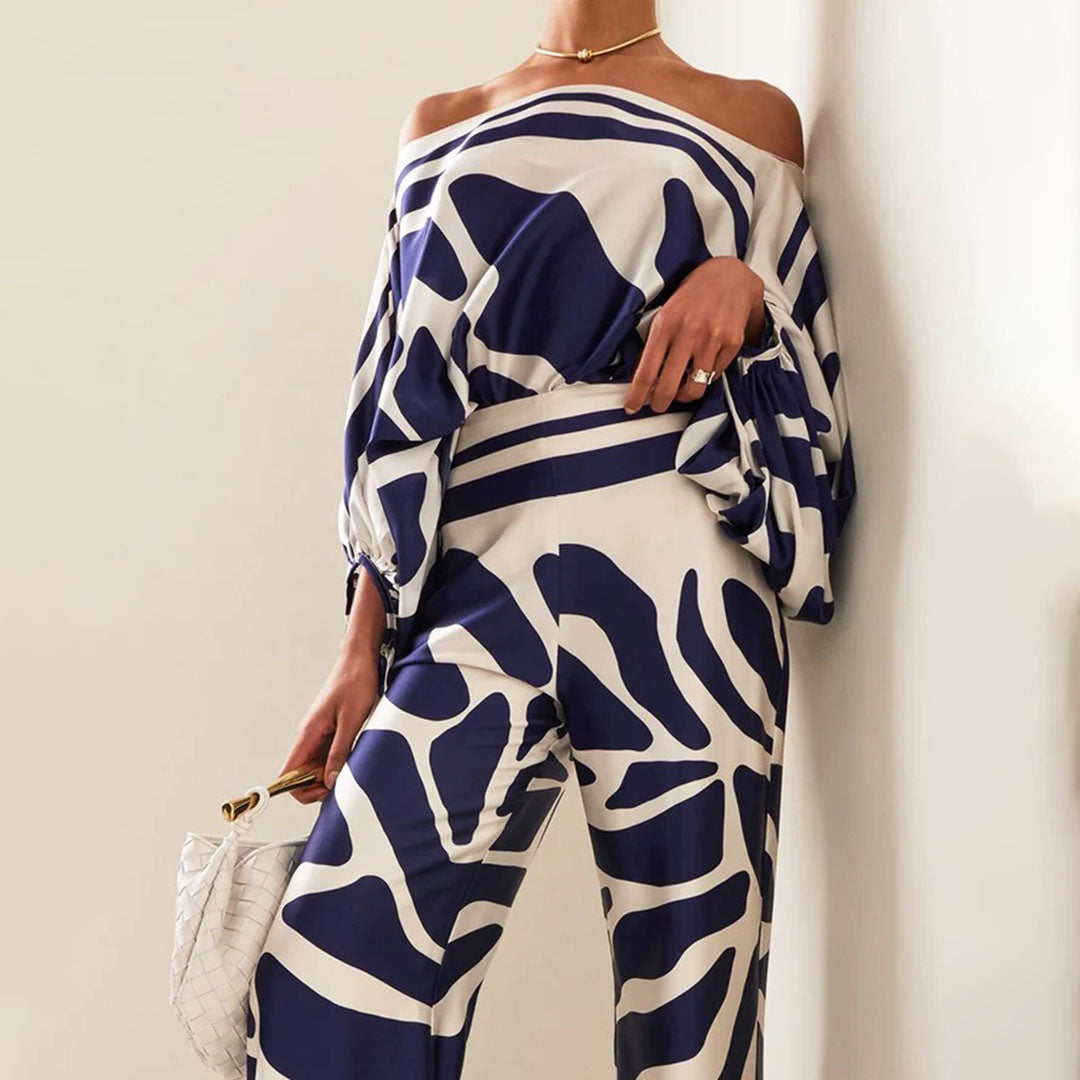 Venetia - Bedrucktes zweiteiliges Damen-Set