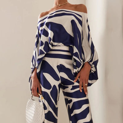 Venetia - Bedrucktes zweiteiliges Damen-Set