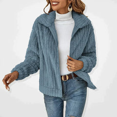 Katja - Weste für Frauen in Blau