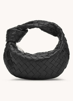 Sonya - Handtasche - Elegantes gewebtes Design in Schwarz