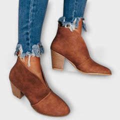 Zoe – Elegante Stiefeletten für jeden Tag in Braun