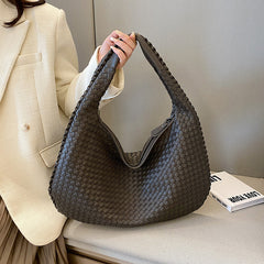 Laila - Gewebte Tasche in Grau