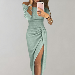 Bente - Elegantes Abendkleid in Grün