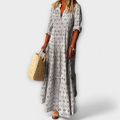 Sera - Elegantes und Bequemes Maxi-Kleid für die Frühlingsmode