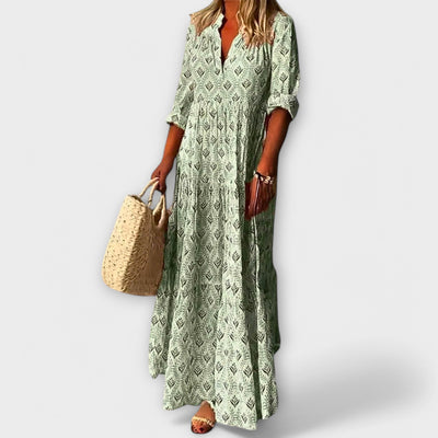 Sera - Elegantes und Bequemes Maxi-Kleid für die Frühlingsmode
