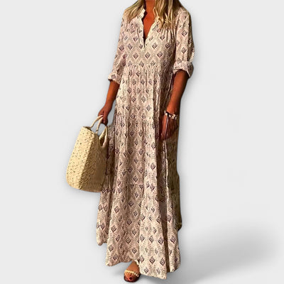 Sera - Elegantes und Bequemes Maxi-Kleid für die Frühlingsmode