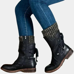 Tess | Elegante und lässige Sommerstiefel in Schwarz