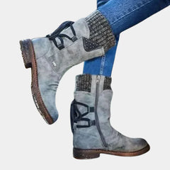 Tess | Elegante und lässige Sommerstiefel in Grau