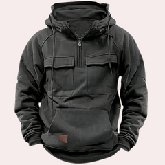 Ralph| Effortless und stilvoll Sommer Hoodie in Grau