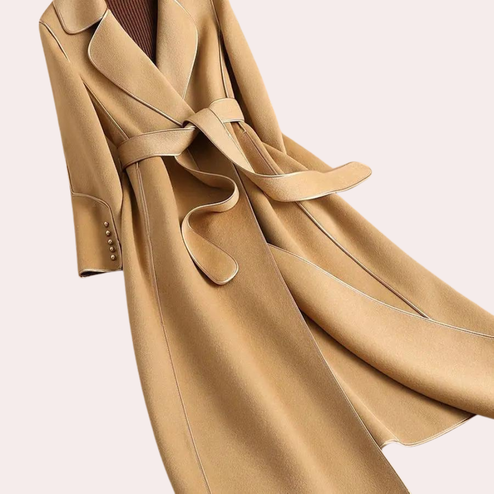 Izabela | Eleganter langer Damenmantel