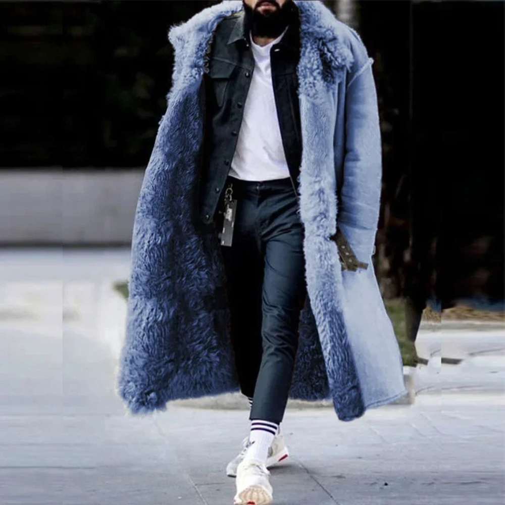 Lange Winterjacke für Männer