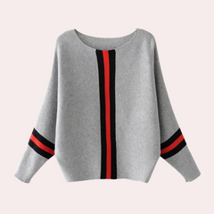 Arwen | Lässiger und entspannter Sommer Pullover in Grau