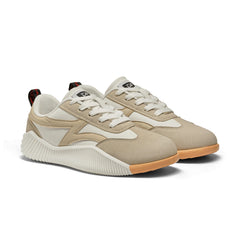 Zelda | Damen Schnür Sneaker Fußgewölbestütze – Komfort Schnürsneaker Stütze 2026 in Weiß & Beige