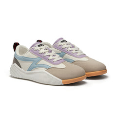 Zelda | Damen Schnür Sneaker Fußgewölbestütze – Komfort Schnürsneaker Stütze 2026 in Lila & Blau