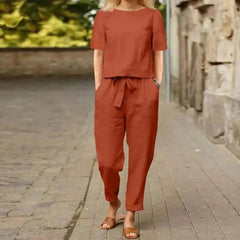 Emma – Frühlings-Set für Damen in Rot