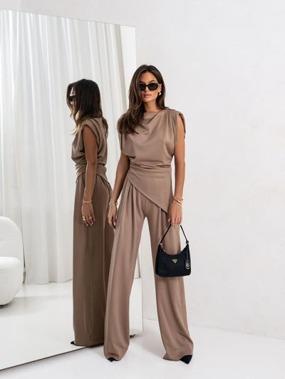 Cäcilia – Damen Matching Set Modisch Und Bequem