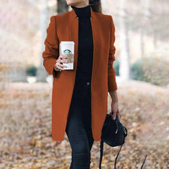 Modischer Trenchcoat für Damen | Lässig in Karamell