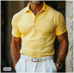 Johann | Herren Polo-Shirt in Gelb