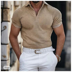 Johann | Herren Polo-Shirt in Khaki
