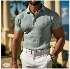 Johann | Herren Polo-Shirt in Grün