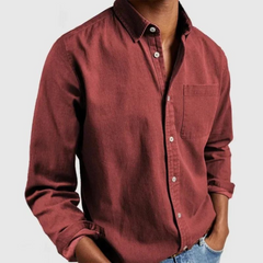 Alvin™ | Premium Casual Hemd in Rot