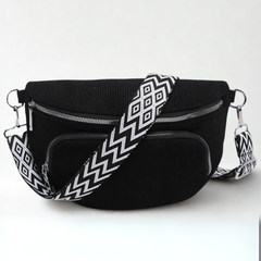 Cleo | Schultertasche in Schwarz