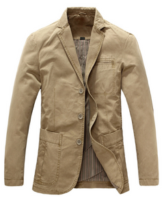 Ralphmattew Lässiger Baumwoll-Blazer in WEZIEN