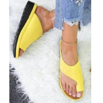 Naomi® | Bequeme Damen-Pantolette mit orthopädischer Keilsohle