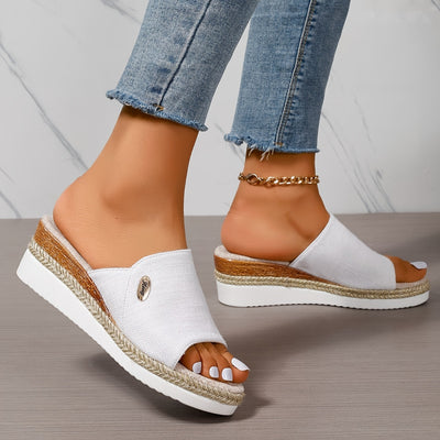 Celmiva™ – Damen Plateau Sandalen Mit Komfort Und Eleganz Für Den Sommer