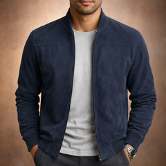 Joseph | Herren Winter Wildleder Bomberjacke in Blau