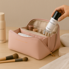 Shubo – Luxus-Kosmetiktasche in Rosa