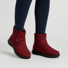 Stacey | Wasserdichte Schneestiefel für den Winter in Rot