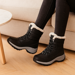 Tahlia | Kuschelige Winterstiefel in Schwarz