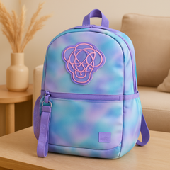 Süßer Rucksack mit Cartoon-Katze und Panda – Kinder-Schultasche für Mädchen mit gepolsterten Trägern in Mehrfarbig