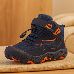 FlexiStep Kinder-Barfußschuhe – Wasserabweisende, minimalistische Outdoor-Schuhe in Orange