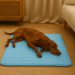 Innovative Kühlmatte für Hunde (4-fache Kühlleistung) – ChillComfort in Hellblau