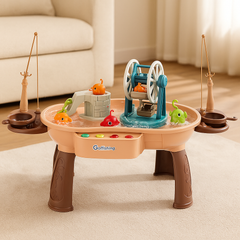 Tots’n’Trout - Multifunktionale Fischspielplattform für Kinder Montessori-Spielzeug in Riesenrad Rosa