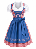Rot/Blaue Schürze
